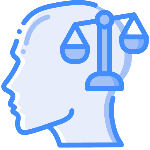 Law emotion intelligence user icon