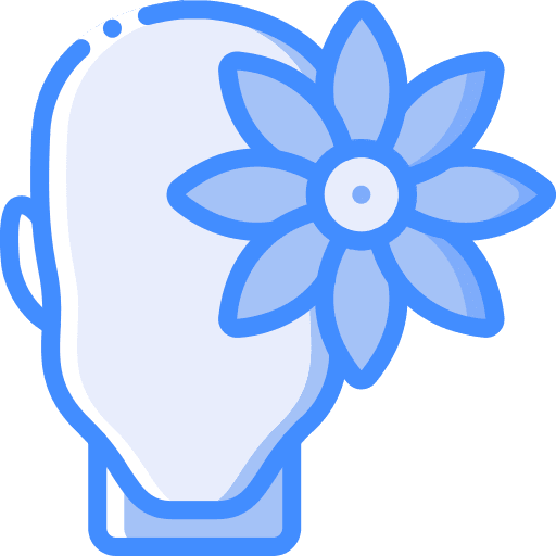 Relax psychology intelligence user icon