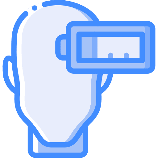 Exhausted burnout user psychology icon