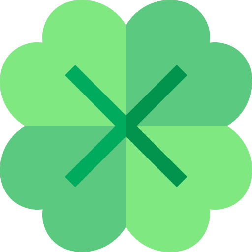 Clover nature botanical leaf icon