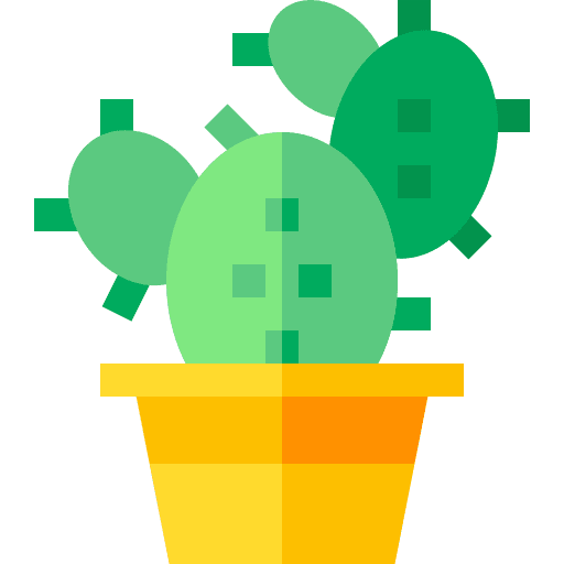 Cactus botanical plant cactus icon