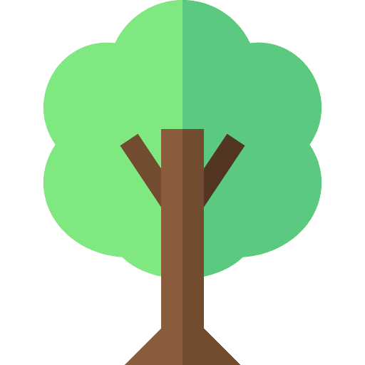 Tree garden fruit tree ecology and environment icon