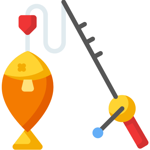 Fishing fishing steel hobbies and free time icon