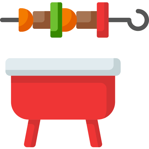 Barbeque fork barbecue food icon