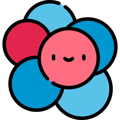 Molecule smileys nature biology icon