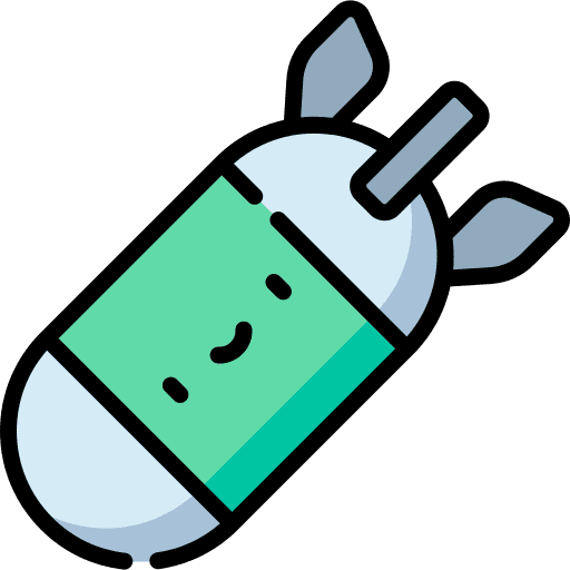 Bomb nuclear nuclear bomb industry icon