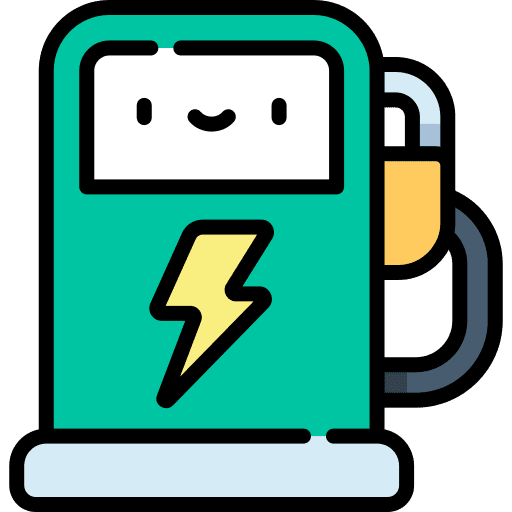 Electric charge energy industry power icon