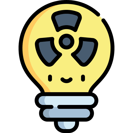 Light bulb electronics electricity lighting icon
