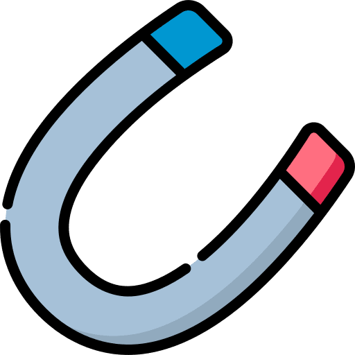 Magnet physics tools and utensils magnet icon