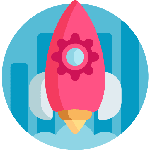 Rocket rocket ship transport transportations icon