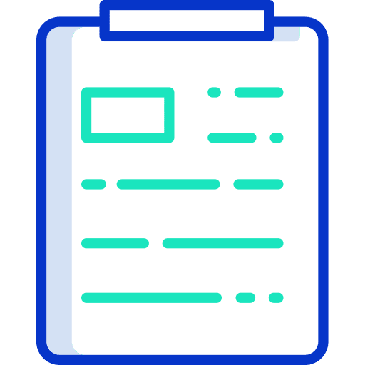 Clipboard clipboard planing table icon
