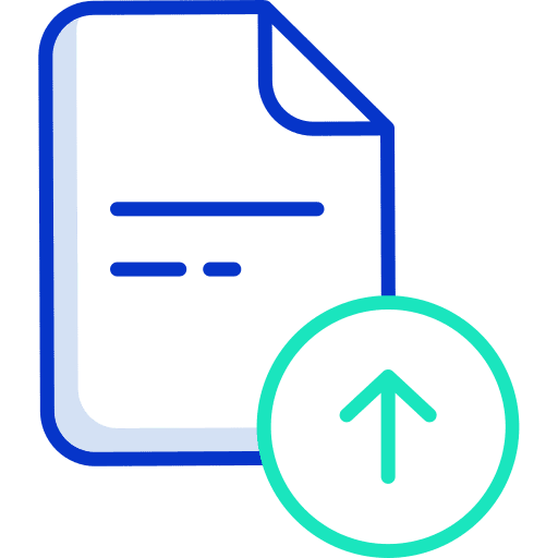 Upload file archive upload icon