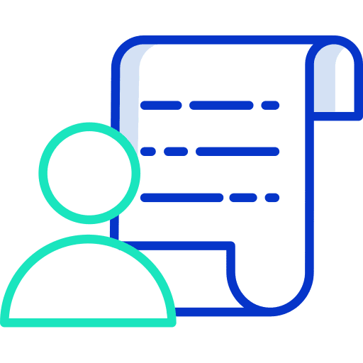 List document list files and folders icon