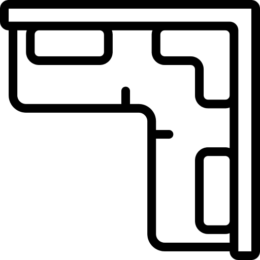 Sofa household sofa furniture icon