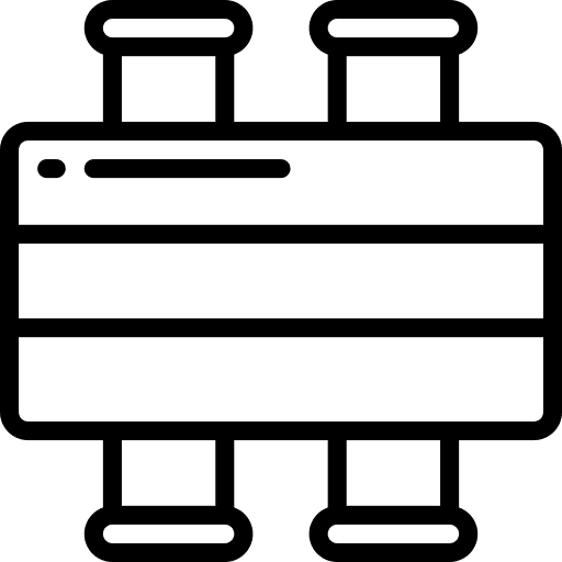 Table furniture and household plan furniture icon