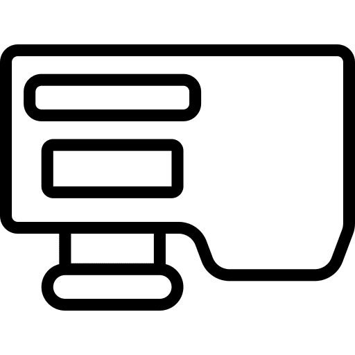 Desk household zenithal furniture and household icon