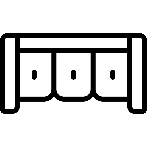 Sofa zenithal furniture and household sofa icon