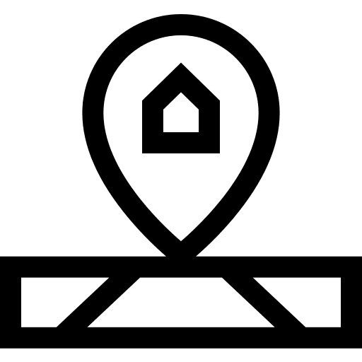 Location interface map location placeholder icon