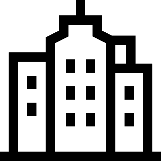 Buildings architecture and city property buildings icon