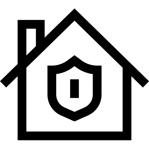 Insurance construction property architecture and city icon