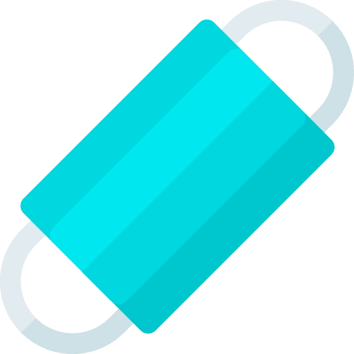 Mask mask tools and utensils surgeon icon