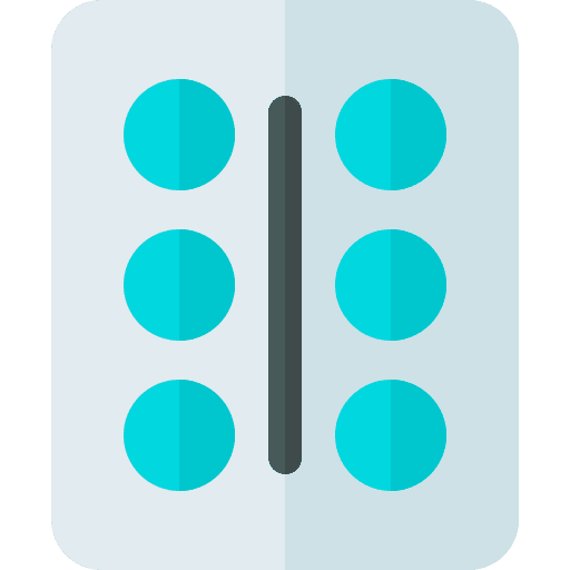 Medicine tablets hospital pills icon