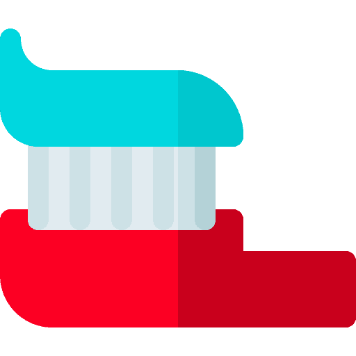 Toothbrush hygienic toothbrush healthcare and medical icon