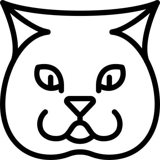 Chubby pet domestic avatar icon