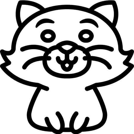 Happy avatar pet kitty icon