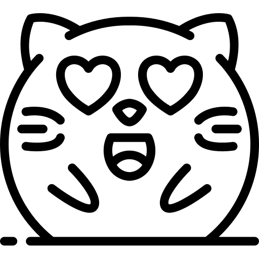 Love cat love pet icon