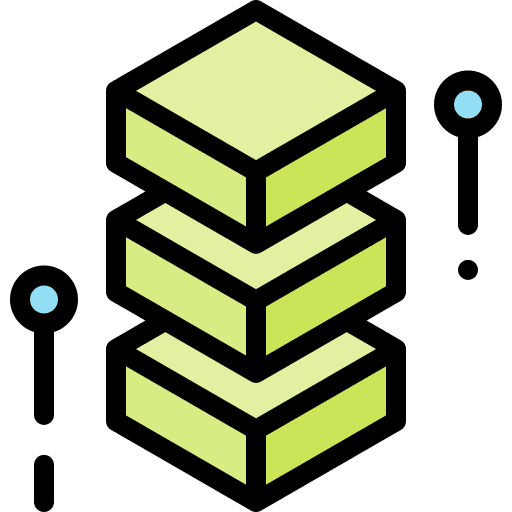 Big data cloud computing big data interface icon