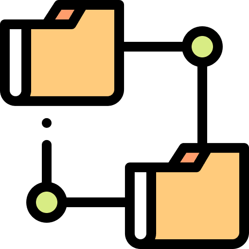 Folder office material interface storage icon