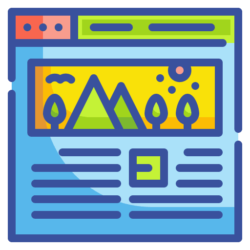 Blog blog website article icon