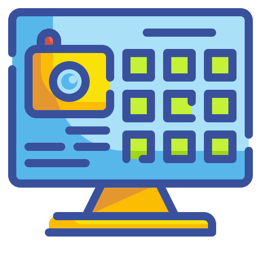 Gallery computer monitor images icon