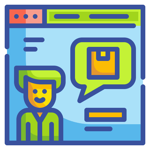 Review window website review icon