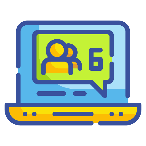 Subscribe account laptop subscribe icon