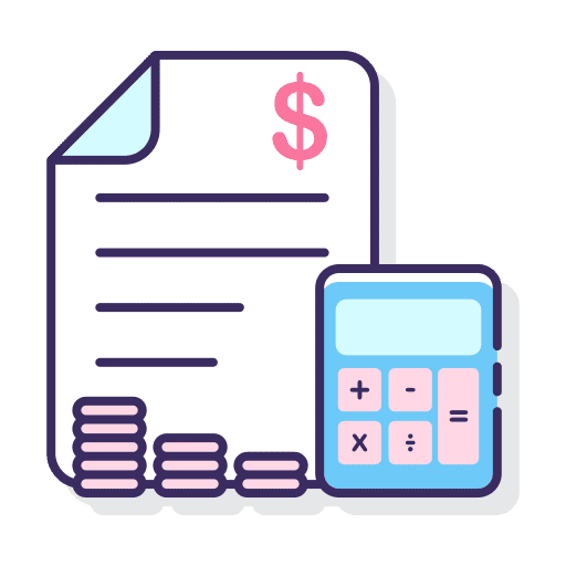 Budgeting budget calculators calculator icon