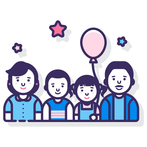 Family family people fun icon