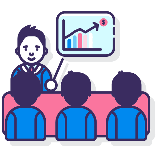 Session session business and finance employees icon