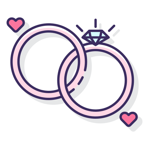 Wedding rings fashion luxury jewel icon