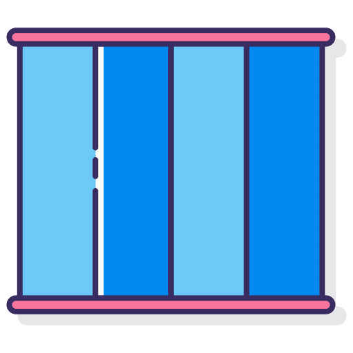 Air walls groups barrier division icon
