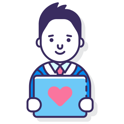 Fundraiser fundraiser provide heart icon