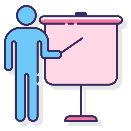 Seminar seminar boss presentation icon