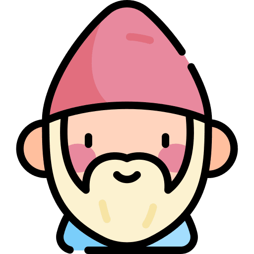 Gnome garden character fantasy icon