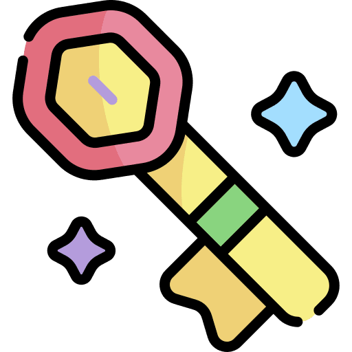 Key pass password access icon