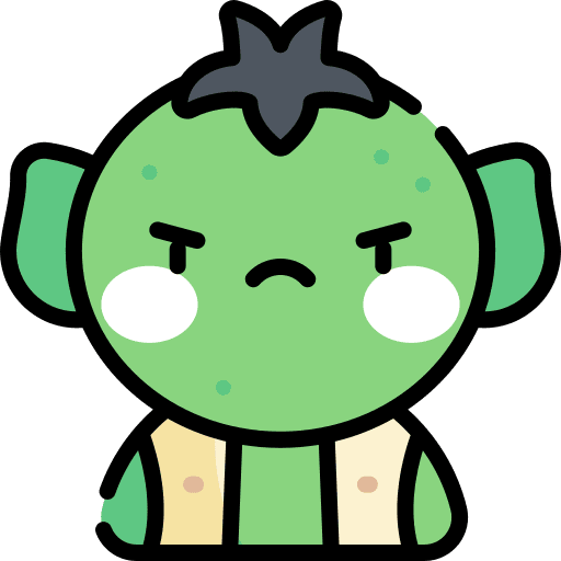 Ogre fairy tale folklore fantasy icon