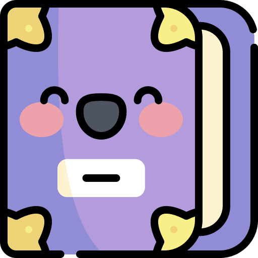 Book leisure school material book icon