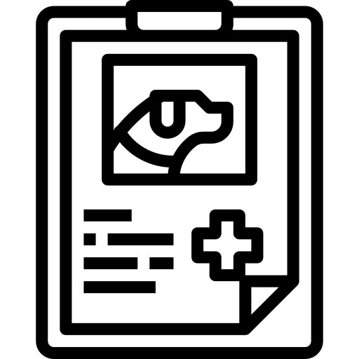 Report pet veterinary report icon