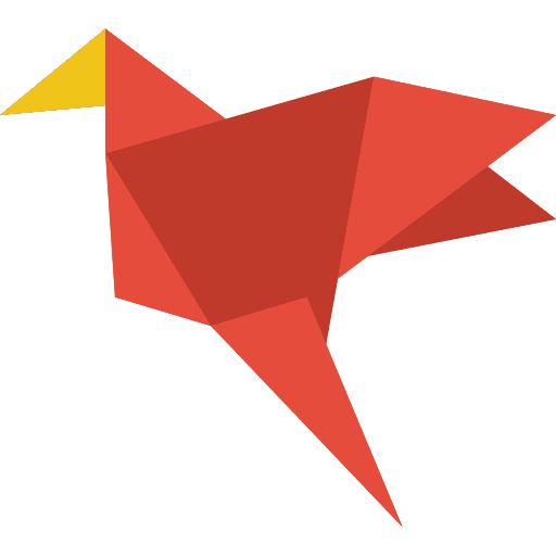 Bird art bird art and design icon