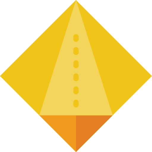 Fold fold origami art icon